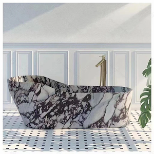 Pierre naturelle Calacatta Viola Dalle de marbre Calacatta Viola Table en marbre Comptoir de cuisine - Product Image 5