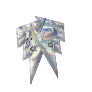 ถุงพลาสติกแบบโฮโลแกรมที่สามารถปรับแต่งได้สำหรับทุกรูปร่างอุปกรณ์เครื่องสำอางแผ่นอลูมิเนียมฟอยล์ PE - Product Image 2