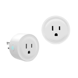 Tuya <b>WiFi</b> Zigbee US Standard Smart <b>Plug</b>, Smart Scene Linkage, Voice Control Compatible with Alexa Google Home Smart Socket - Product Image 1