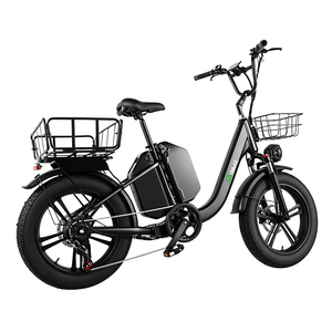 Vélo de livraison de nourriture haut de gamme F8 Plus, batterie lithium double 50Ah, vélo électrique tout-terrain, cadre en alliage d'aluminium, 7 vitesses, adulte - Product Image 2