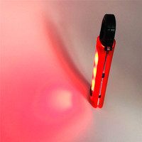 Lampe de camping miniature à deux côtés, lampe de tente COB LED, lampe d'urgence, lampe de signalisation portable, crochet de suspension, lampe torche pour le camping