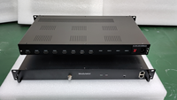 Codificador Modulador de TV por Cable Digital, 8 HD a 4 Portadoras RF QAM DVB-T, Protocolo UDP/RTP, Opción de Pantalla LED, MPEG-4/H.264 AAC