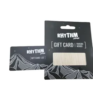 Fabricant de cartes <span class=keywords><strong>cadeau</strong></span> personnalisé impression de cartes de jeu suspendues <span class=keywords><strong>bon</strong></span> prix - Product Image 1
