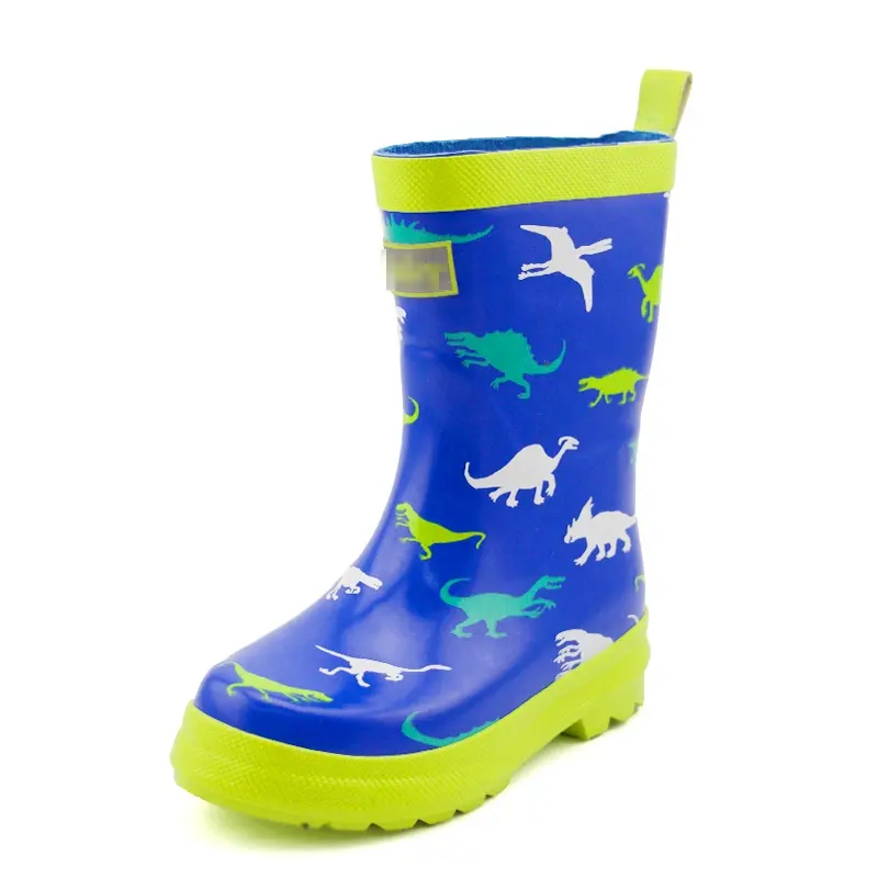 Spring summer shoe for baby girl bow rain boot boy wellington boot kid brand wellington boots for kids