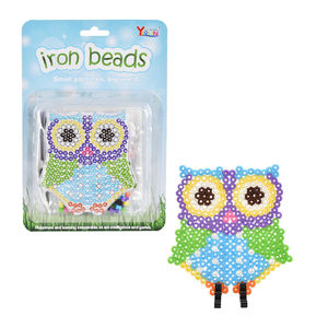 Jouets de bricolage à la mode, jouets éducatifs personnalisés, perles de repassage de 5mm pour filles et enfants, perles de perles Hama Midi - Product Image 1