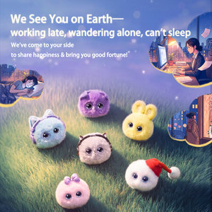 Nuovissimo <span class=keywords><strong>Peluche</strong></span> Intelligente MOYOYO AI con Occhi LED Emotivi e Assistente AI <span class=keywords><strong>Parlante</strong></span> Multilingue - Product Image 6