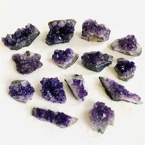 Wholesale Natural Amethyst Cave Clusters Purple Crystal Gemstone Healing Stone Amethyst Cluster For Decoration