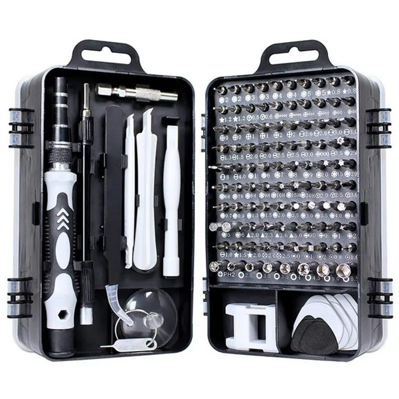115 in 1 professional Screwdriver Set Magnetic Repair Tool Kit for iPhone Series/Tablet/Laptop/Computer/Mobile Phone DIY Repair