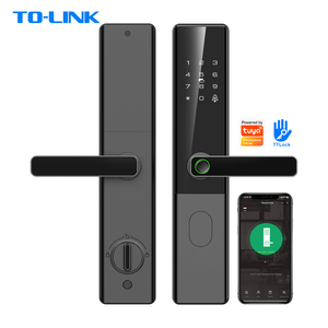 Home High Security Intelligent Digital Tuya Wifi Electronic Fingerprint Smart Door <b>Lock</b> With App Biometric Authentication Sec - Product Image 1