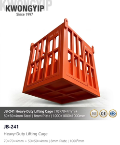 Elevating hoisting baskets for mine personnel <b>transport</b>, construction high-altitude operation <b>transportation</b> lifting cages, elev - Product Image 1