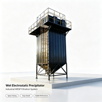Precipitador Electrostático Húmedo (WESP) Vertical ESP para Tratamiento de Gases de Combustión de Calderas en Minas de Carbón, Eliminación de Humos Condensables