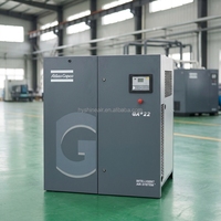 Compresseur d'air à vis Atlas Copco GA11 VSD d'origine, 11 kW, 15 CV, avec réservoir et sécheur, utilisation industrielle, compresseur rotatif à économie d'énergie