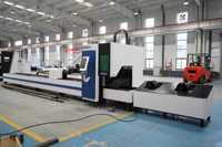 Nouvelle machine de découpe laser à fibre CNC automatique 2000W 3000W pour tubes et tuyaux en aluminium