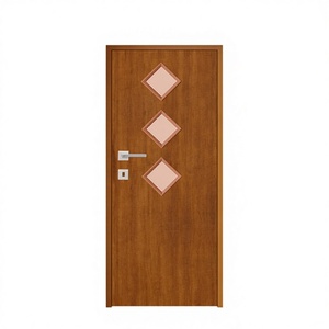 ประตูแผ่นพีวีซีภายในอาคาร กันน้ำ ทนไฟ ป้องกันปลวก สำหรับบ้าน โรงแรม ห้องนอน ห้องน้ำ สำนักงาน ผลิตโดยผู้ผลิต - Product Image 1