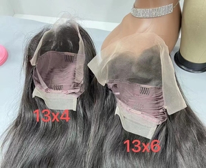 <span class=keywords><strong>Sexy</strong></span> signora capelli di marca prezzo di fabbrica 100% capelli umani extension HD pizzo frontale e chiusura 5 per 5 13 per 4 onda del corpo per parrucca - Product Image 6