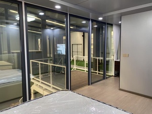 Villa Capsule Spatiale Minimaliste <span class=keywords><strong>Premium</strong></span> 20 et 40 pieds, Maison Conteneur Apple Cabin Respirante en Kit Plat, pour Bureau, Magasin, Centre Commercial, Hôtel, Extérieur - Product Image 6
