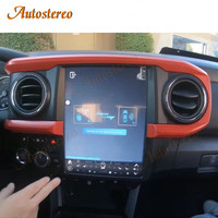 Autoradio Android 10 64G 13 pouces avec écran Tesla pour Toyota Tacoma 2016-2021, navigation GPS, lecteur multimédia, radio, musique