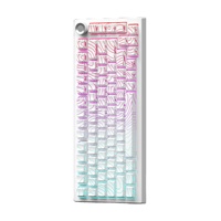 Hot Sale Custom 75% Tri-mode Hot Swap Keycaps Wireless Mechanical Gaming Keyboard 83 Keys Gasket Wireless RGB Gaming Keyboard