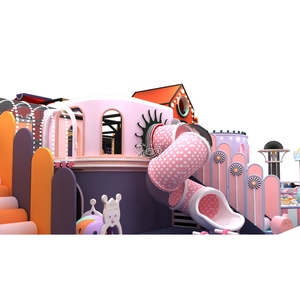 2025 Trend 400 Sqm Modular Macaron Kids Indoor Playground Chuangyong - Product Image 5