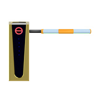 Barrera de Estacionamiento con Control Remoto y Energía Solar, Lector de Tarjetas, Barrera Automática de Seguridad, Sistema de Torniquete