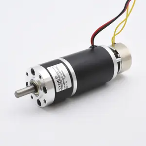 Produsen Kotak Gir 45Mm 12V 24V 50 Watt 40W 100Kg 150Kgcm Beban 800 Rpm 1 Rpm Dc Tubular Planet Motor Pengurang dengan CE