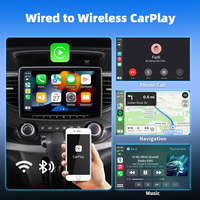 Adaptateur Carplay UNIEAN D18S, récepteur Android Auto sans fil, commande vocale multimédia intelligente, appairage rapide, portable