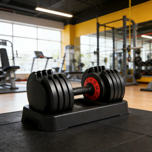 Ensemble <span class=keywords><strong>d</strong></span>'<span class=keywords><strong>haltères</strong></span> réglables avec emballage standard pour les <span class=keywords><strong>d</strong></span>étaillants <span class=keywords><strong>d</strong></span>'équipements de fitness transfrontaliers - Product Image 1