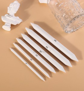 Xin Bowen-lápiz de dibujo artístico, 6 unidades, para dibujar bocetos, difuminado, palo de tocón, tortillas con almohadilla de papel de <span class=keywords><strong>lija</strong></span> para bocetos - Product Image 3