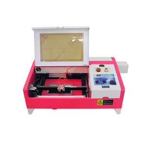 Electric 3020 CO2 Bench Laser Engraving Machine 50W for Stone Bowlder Wood Crystal Paper PVC Stamp