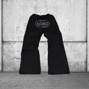 กางเกงยีนส์ผู้ชายทรงหลวมมีซิปป้องกันการเกิดขน - Product Image 3