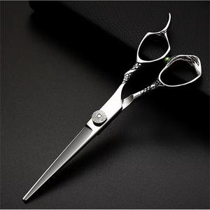 Ciseaux de coiffure Suzhou 6 pouces, ciseaux à effiler plats en acier inoxydable pour droitiers, usage professionnel en salon de beauté - Product Image 3