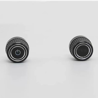 Cubierta para Botón de Reproductor Multimedia de Coche, Perilla de Volumen de Audio para VW New Jetta, New Bora, New Santana, Tiguan, LaVida, POLO