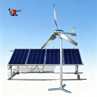 Générateur éolien mini à faible régime sans taxes 1000W-4000W 12V-48V avec batterie lithium-ion pour usage domestique, axe horizontal