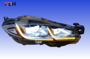 Faro a LED per <span class=keywords><strong>Jaguar</strong></span> <span class=keywords><strong>XJ</strong></span>, Lente XJR575 AFS XJR X351, Faro <span class=keywords><strong>XJ</strong></span> LED Sinistro e Destro, Aggiornamento Luci Originali Auto 2018-2020 - Product Image 5