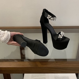 Nuevas Sandalias de Plataforma con Tacón de Aguja y Pedrería 2026, Zapatos de Diseñador, Sandalias Sexys de Moda para Mujer, Tacones de Stripper de 16 CM - Product Image 6