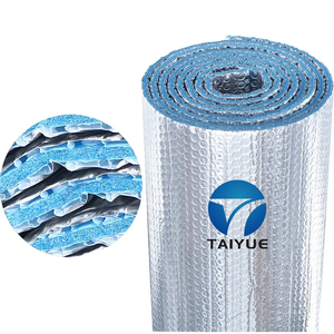 TaiYue Barrière de vapeur à rupture de pont thermique 3-en-1 à double bulle, design moderne, isolation thermique réfléchissante, réflectivité 96-97% pour - Product Image 1