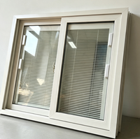 Fenêtre à persiennes en PVC imperméable, ventilation réglable, stores en vinyle, volet en PVC antirouille pour la maison et la salle de bain