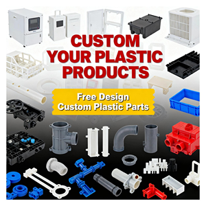 البطانات السوداء PA6 النايلون عالية الدقة مخصصة صب pa6 الزجاج شغل أجزاء بلاستيكية - Product Image 4