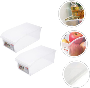Food Storage Organizer <b>Bins</b> Refrigerator Organization Box for <b>Kitchen</b> Storage Fridge Storage Organizer - Product Image 3