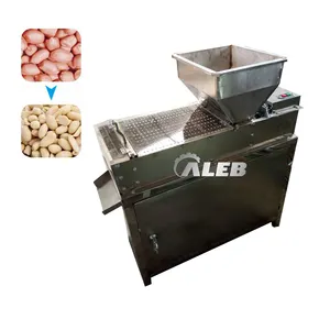 high efficiency Roasted red skin peanut whole peeling machines/soybean peeler