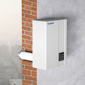 Système de ventilation d'air frais UVU MVHR, unité de traitement d'air sans conduit, <span class=keywords><strong>VMC</strong></span>, ventilation mécanique à flux unique, ventilateurs, récupérateur mural - Product Image 3