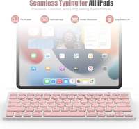 Teclado en Árabe Personalizado, Silencioso, Ergonómico, Mini Teclado Pequeño y Económico, con Certificación Rohs, Ce, Fcc, Bluetooth