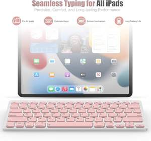 Custom Arabic Language Keyboard Silent Ergonomic Mini Keyboard Small and <b>Cheap</b> Rohs Ce Fcc bluetooth Keyboard - Product Image 4