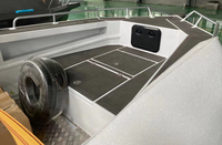 Yacht de luxe en aluminium à console centrale de 6 m, fourni par l'usine, avec moteur diesel hors-bord de 250-300 CV, vitesse de 30-35 nœuds, certifié CE