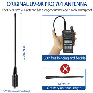 <span class=keywords><strong>Baofeng</strong></span> Walkie Talkie de Mano, Radio Bidireccional de Alta Potencia, Resistente al Agua, Versión V1 V2, Radio Portátil de 10km, 1 Unidad, 1 Unidad, 2 Unidades, 1 Unidad, 2 Unidades - Product Image 4