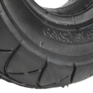 Pneus solides en caoutchouc pour patinette durables et fiables 200x50 pour applications lourdes - Product Image 3