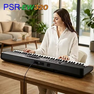 Hot Selling PSR-EW320 Digital <b>Keyboard</b> Home Use 76 Keys Portable for Children and Adults Beginners Teaching Training - Product Image 1