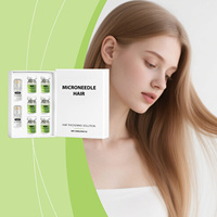 Serum Rambut Herbal Roll-on dengan Ekstrak Sophora & Jahe Menutrisi Kulit Kepala, Menghaluskan Rambut & Menambah Kilau untuk Semua Jenis Rambut, Penggunaan Sehari-hari