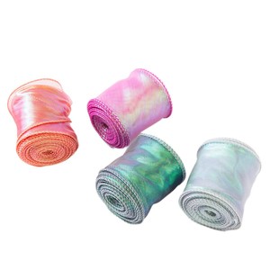 Cinta de hilo iridiscente de 6 cm con diseño de cola de pez para cajas de regalo, flores, pasteles, medusas, lámparas, material de bricolaje, venta al por mayor - Product Image 5