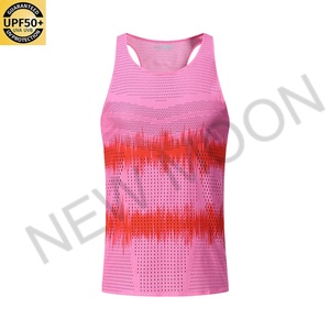 Chaleco Deportivo Informal Personalizado de Verano para Hombre, para Correr Maratones, 100% Poliéster Sublimado, con Logotipo Personalizado - Product Image 6